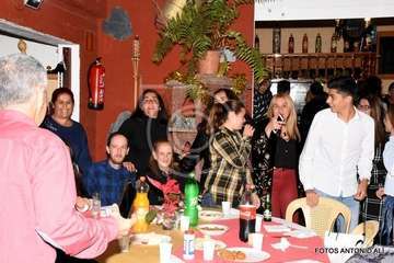 Brindis navideño del PSOE de Telde (Foto Antonio Alí)